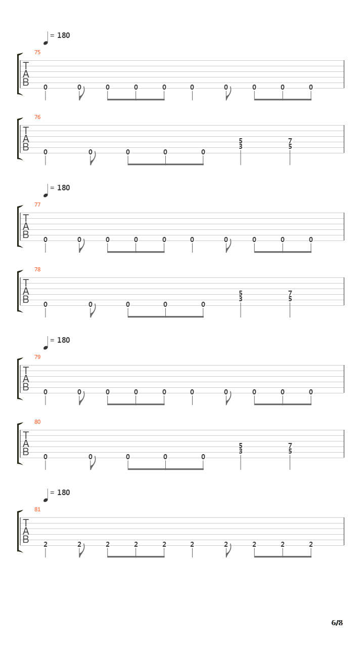 Total Eclipse吉他谱