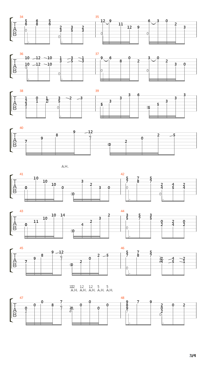 El Eco吉他谱