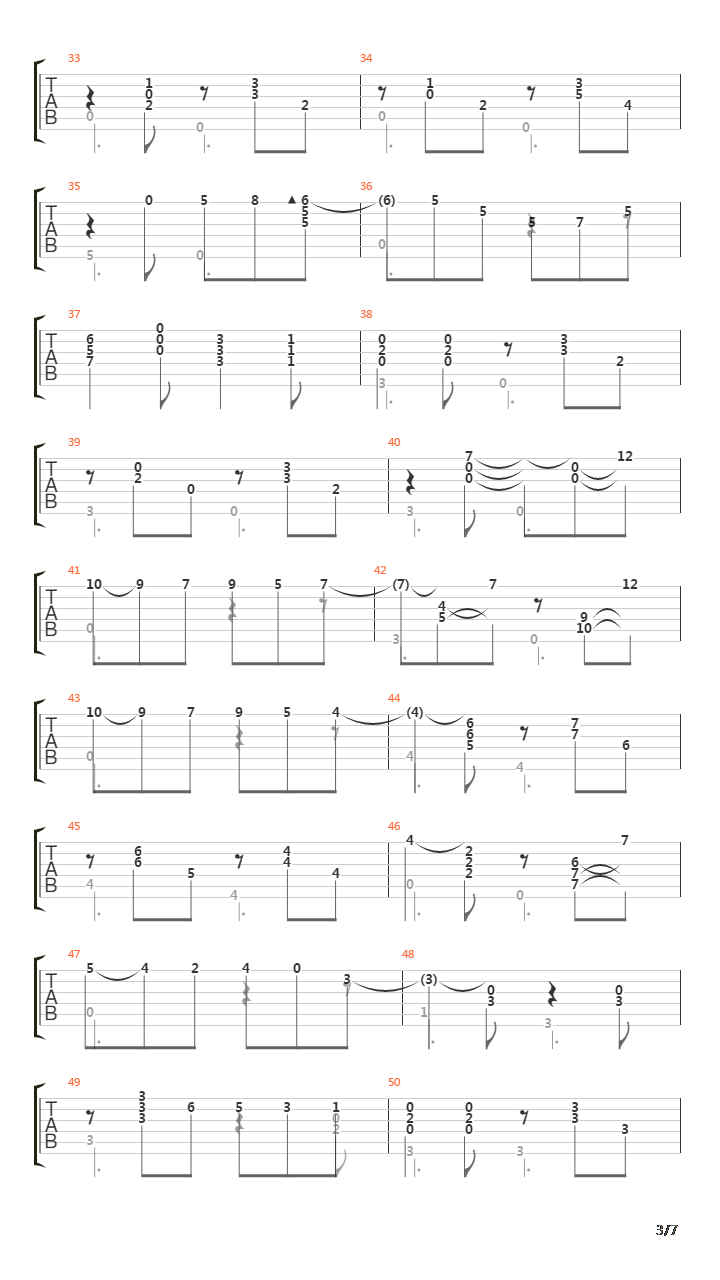 Suite Venezolana 2 (Danza Negra)吉他谱