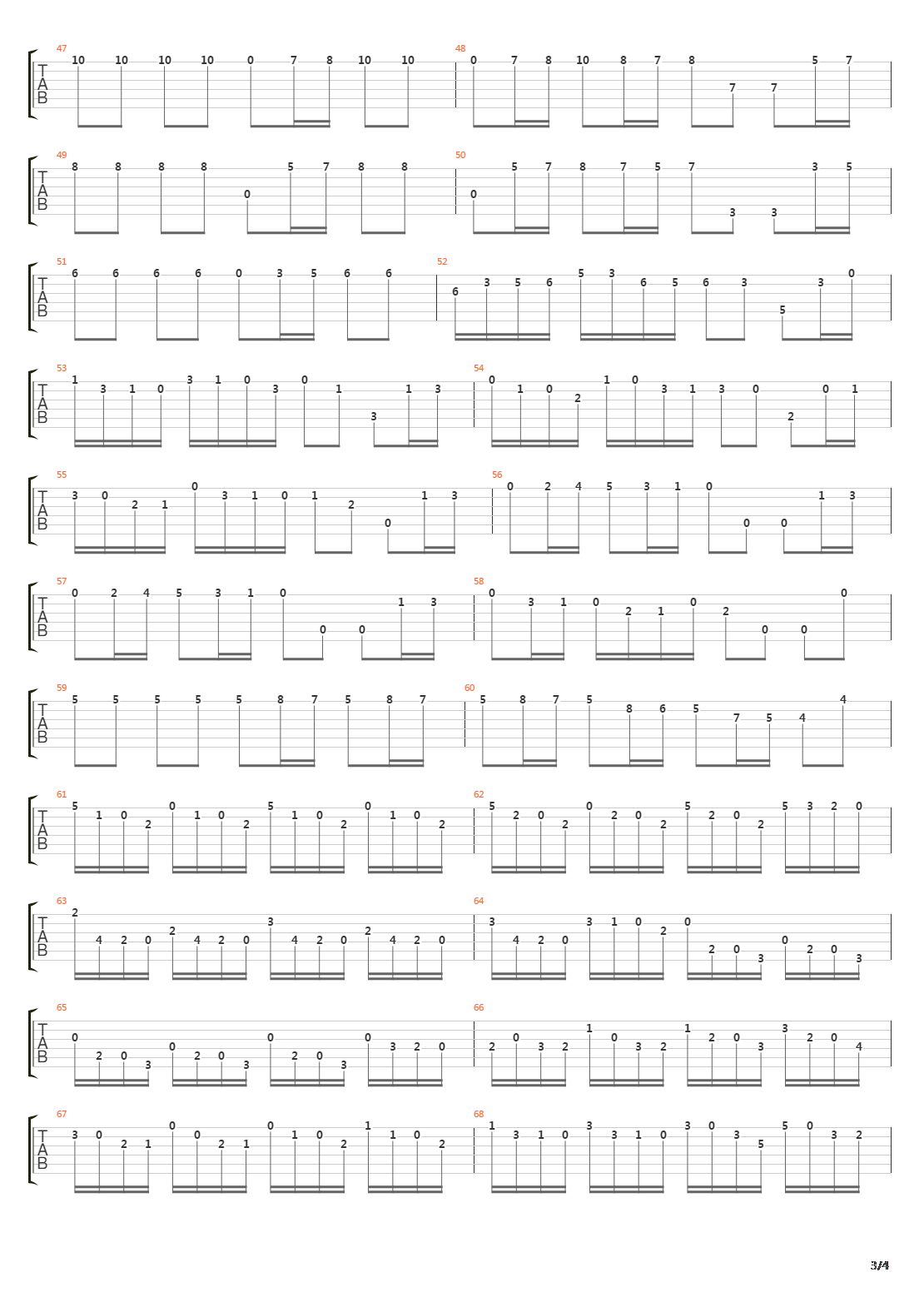 Concerto In A Minor RV 356吉他谱