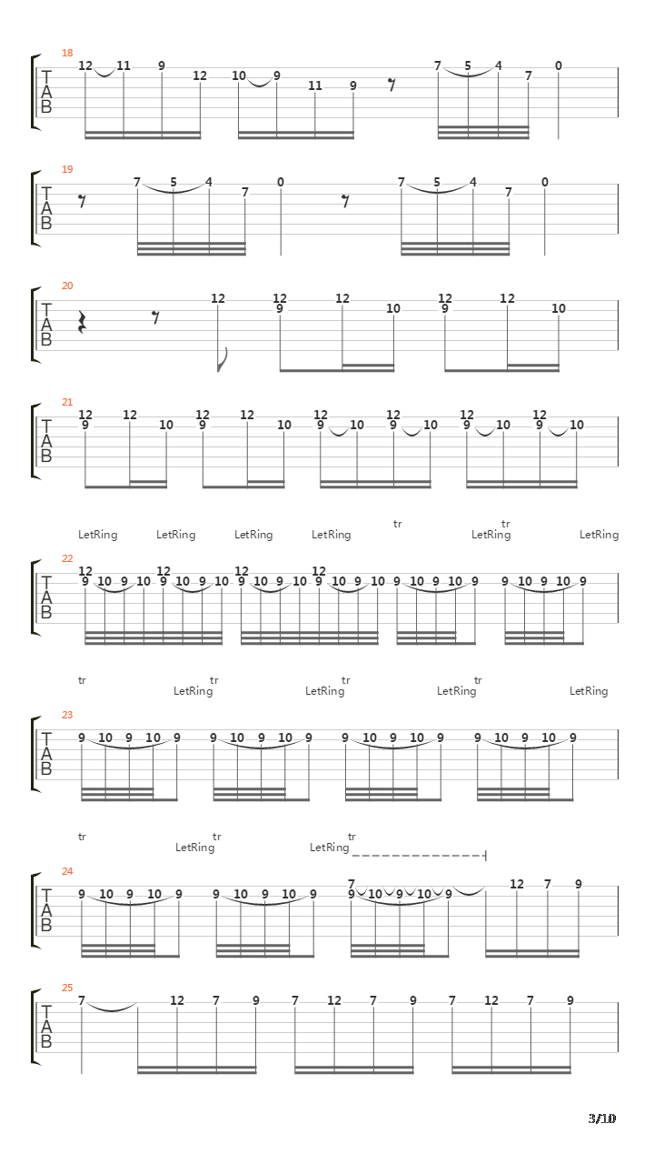 The Four Seasons-Spring吉他谱