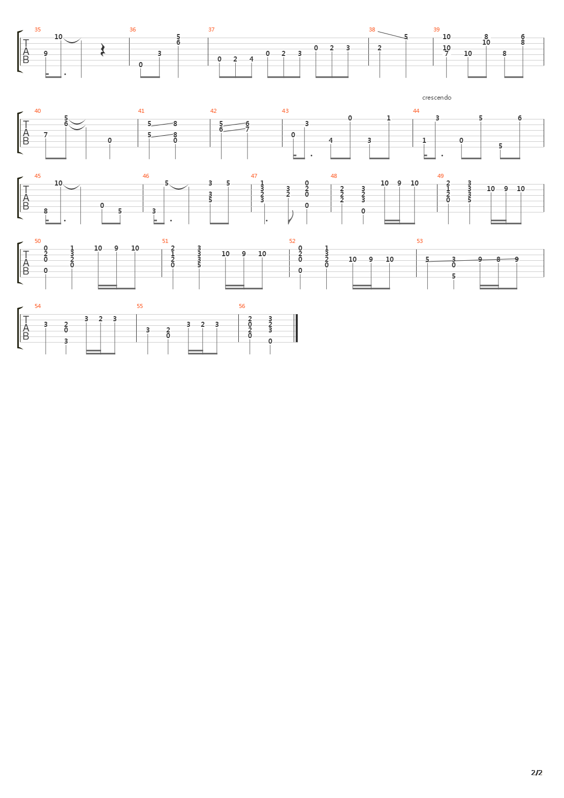Cancio Del Abuelo No 1吉他谱