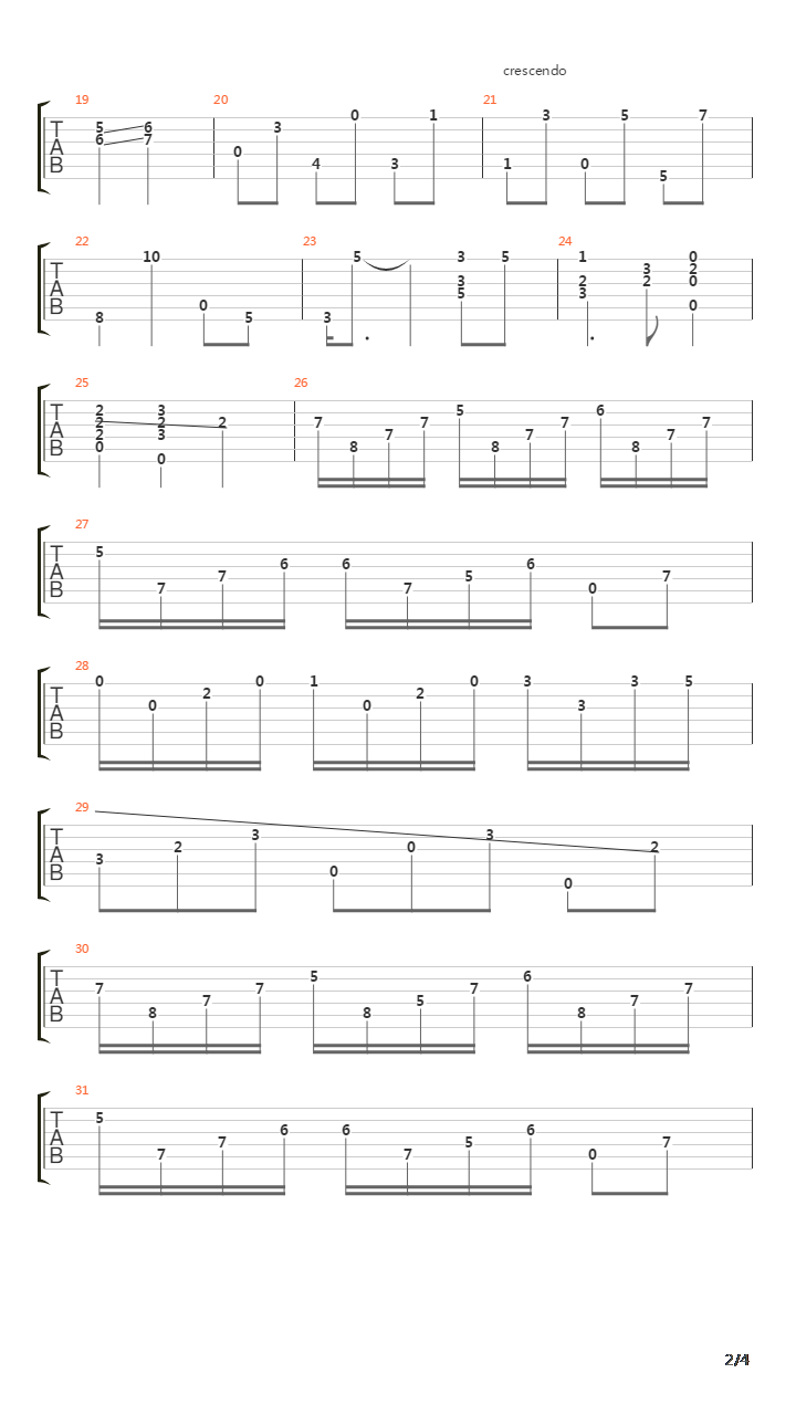 Cancio Del Abuelo No 1吉他谱
