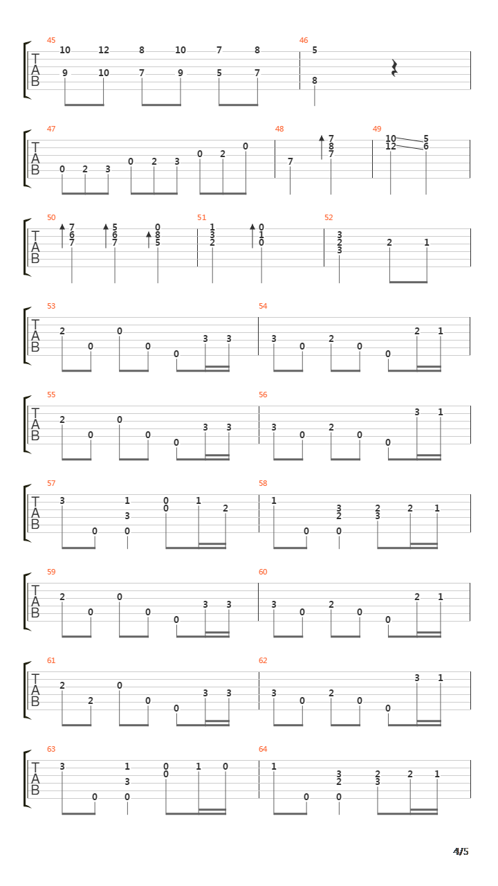 Cancio Del Abuelo No 2吉他谱