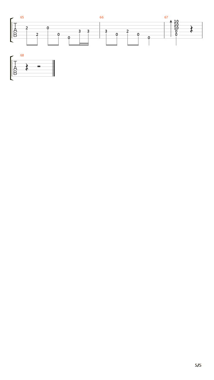 Cancio Del Abuelo No 2吉他谱