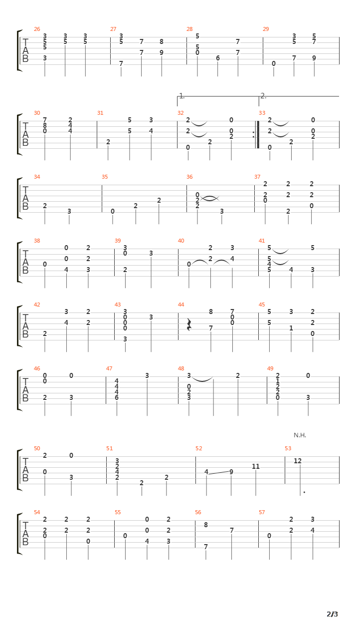 El Alazan吉他谱