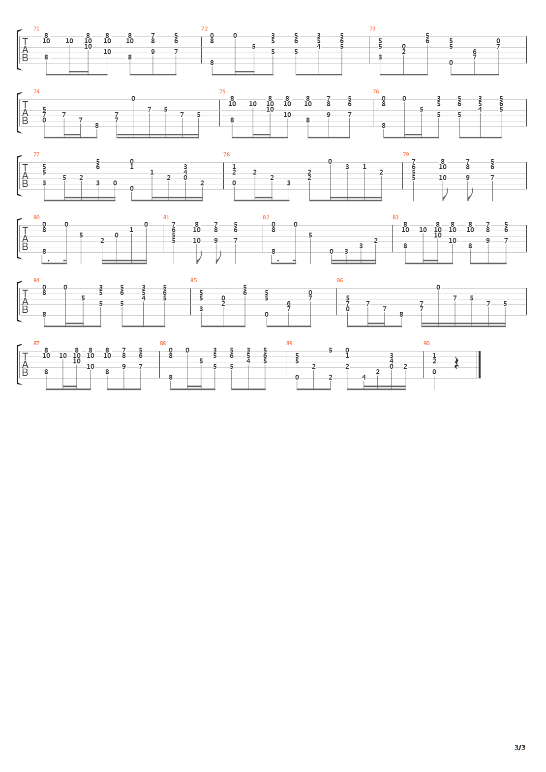 La Viajerita吉他谱