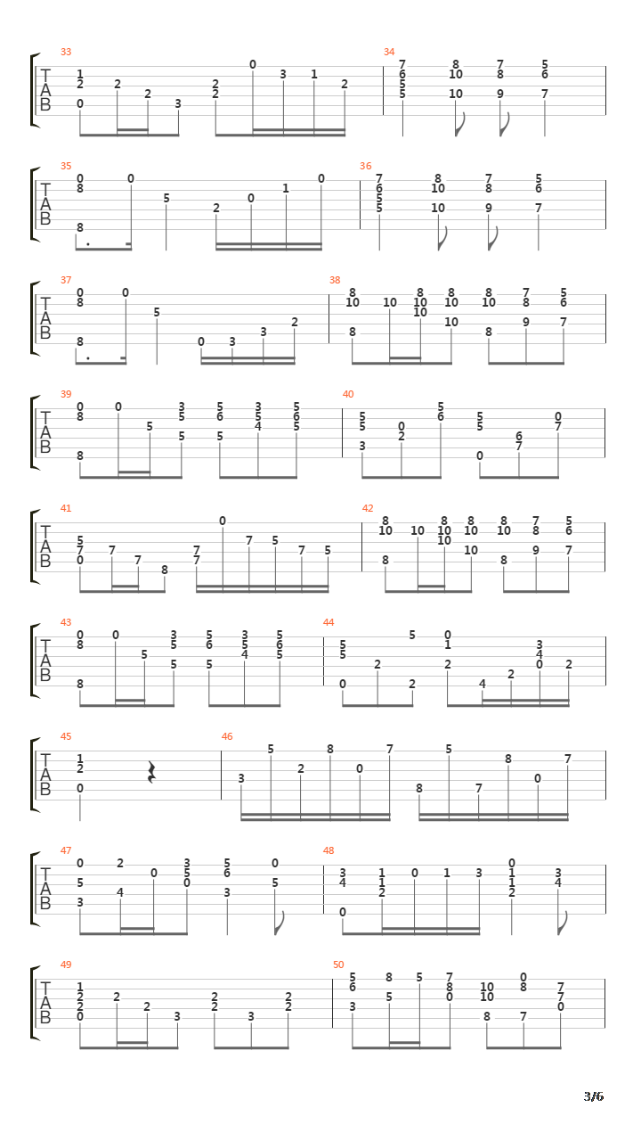 La Viajerita吉他谱