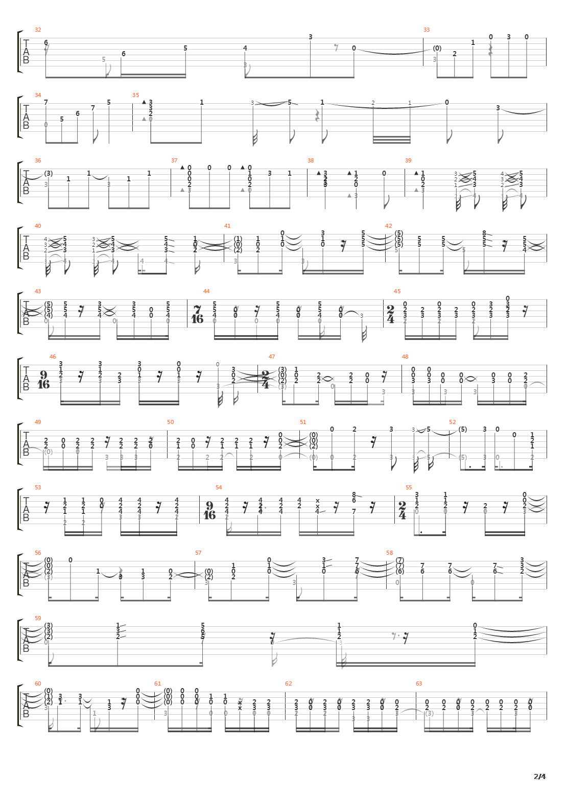 A Primera Vez吉他谱