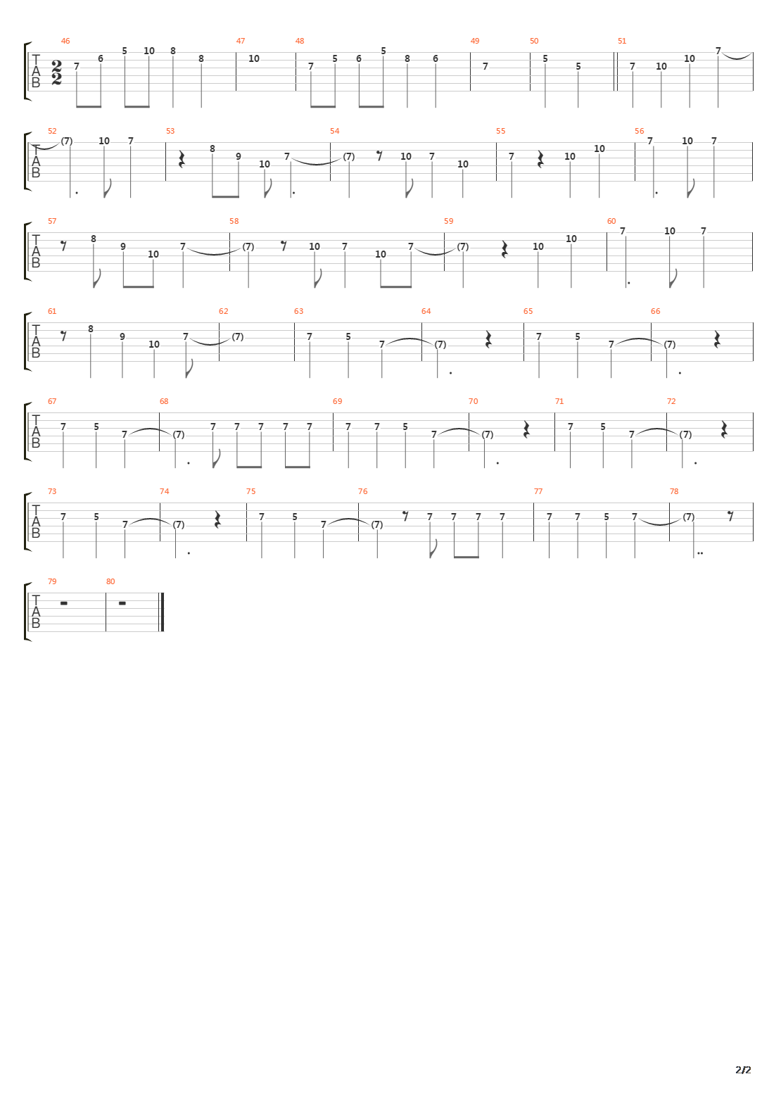 Canto De Iemanja吉他谱