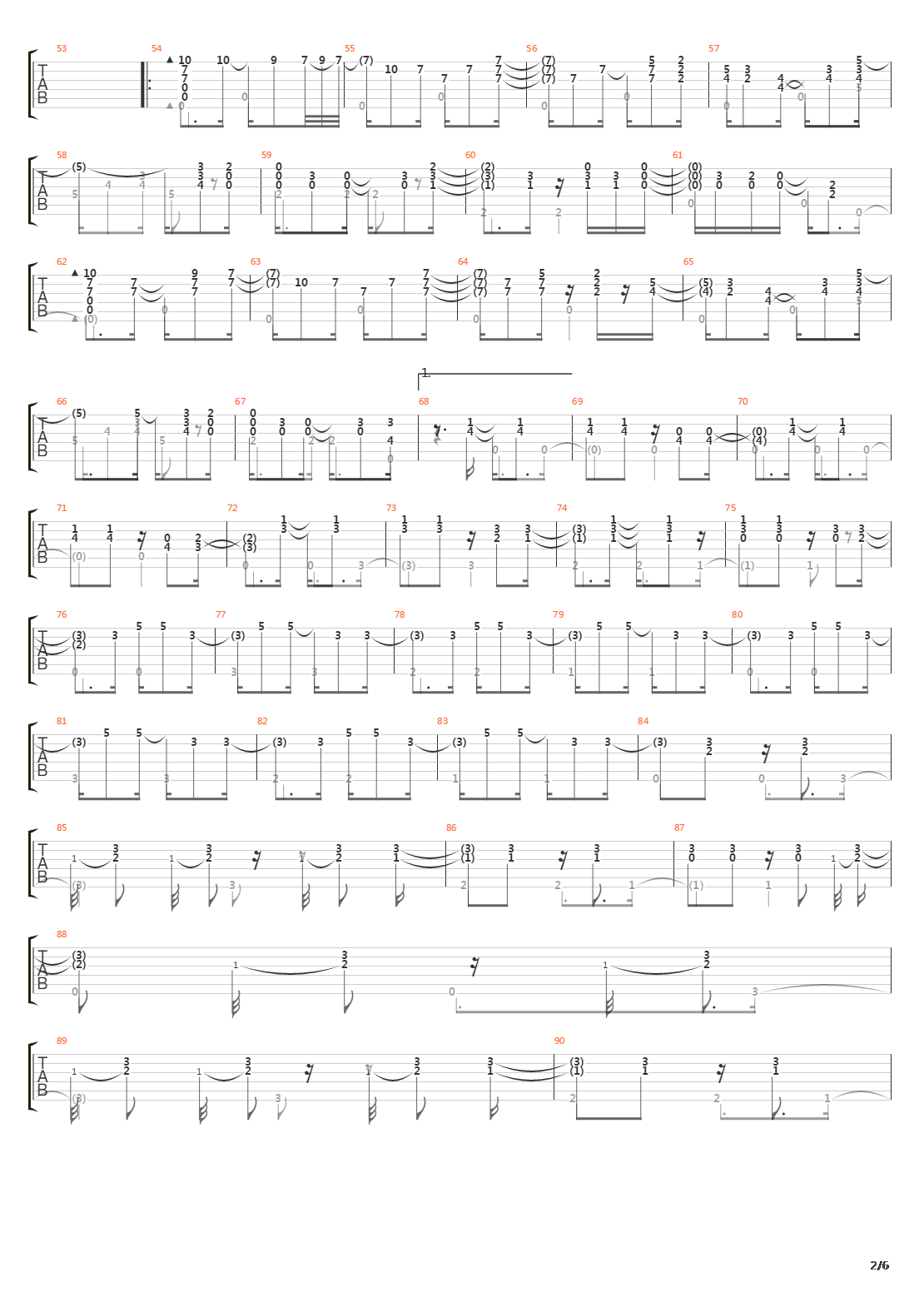 Canto De Ossanha吉他谱