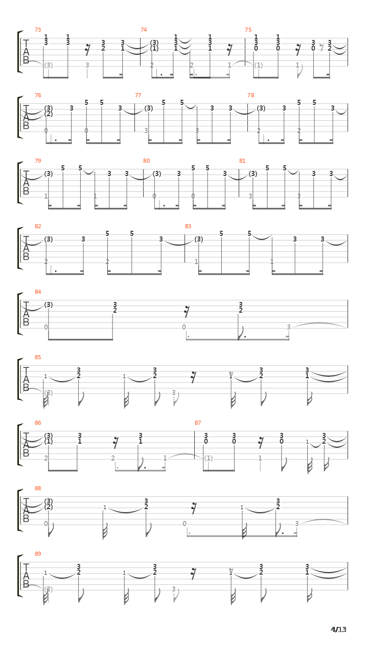 Canto De Ossanha吉他谱