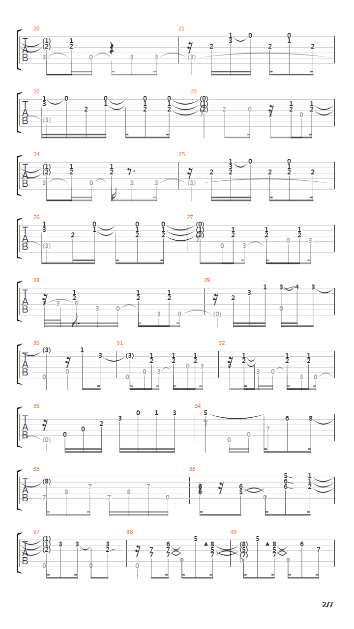 Consolacao吉他谱