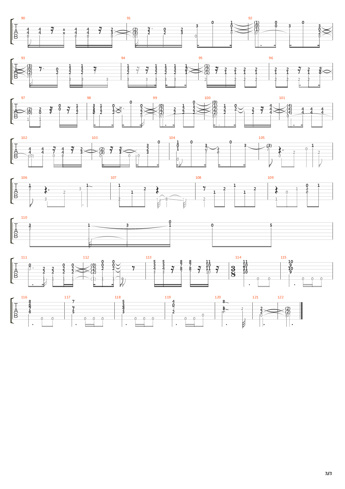 Deixa吉他谱