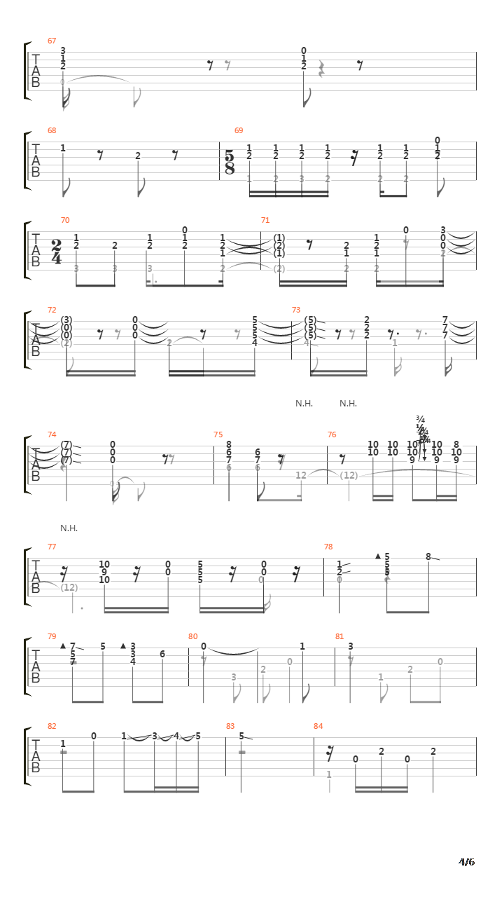 Deixa吉他谱