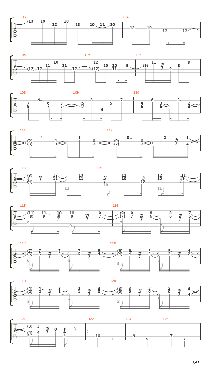 E De Lei吉他谱