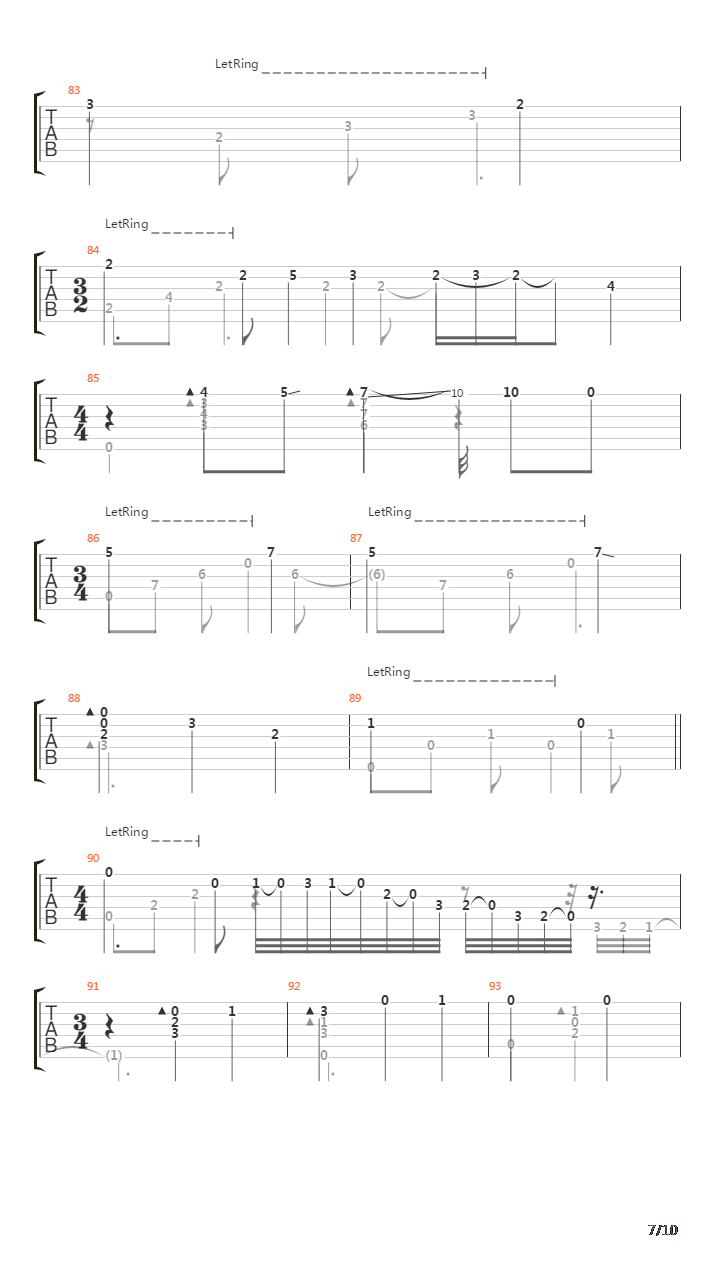 Euridice 1967吉他谱