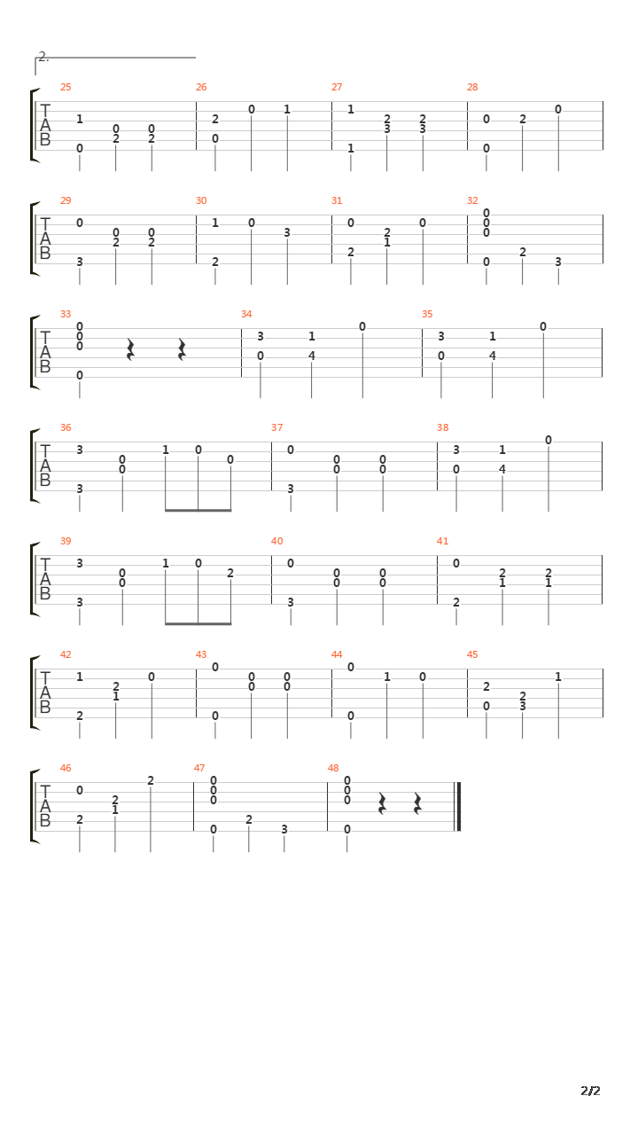 Facil Valsa吉他谱