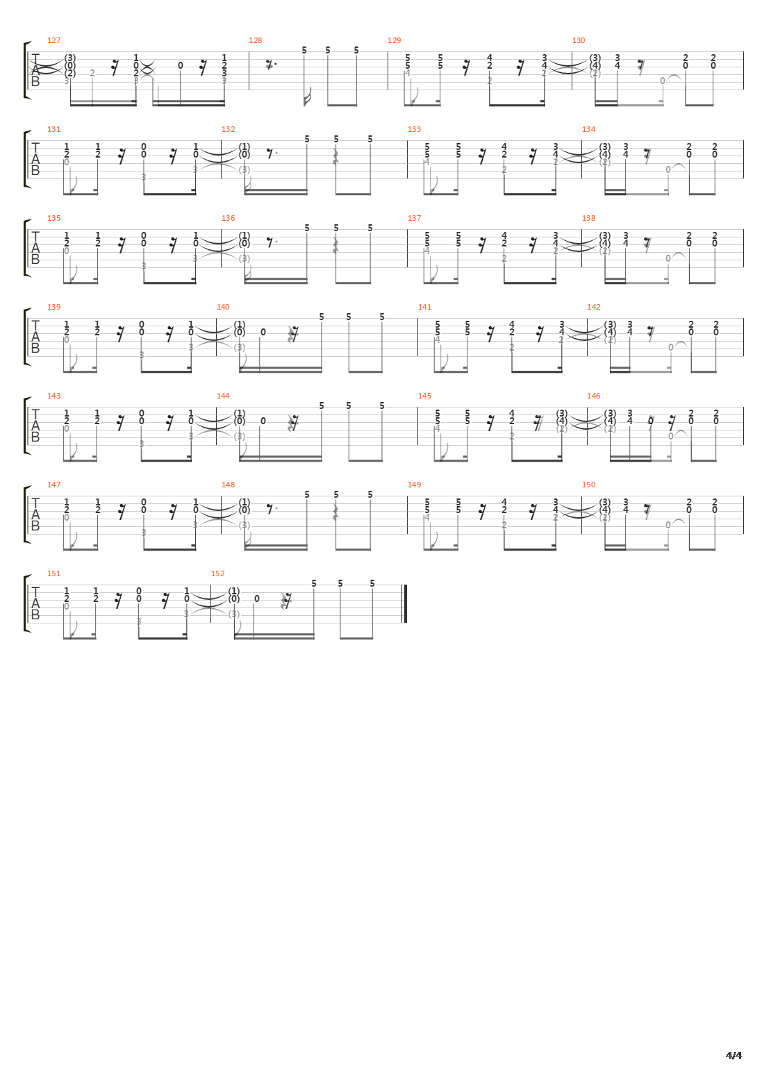 Fim Da Linha吉他谱