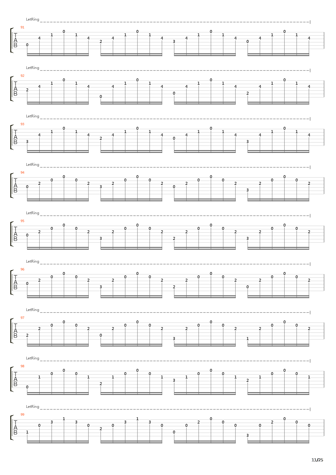 Preludio a minor 1983吉他谱