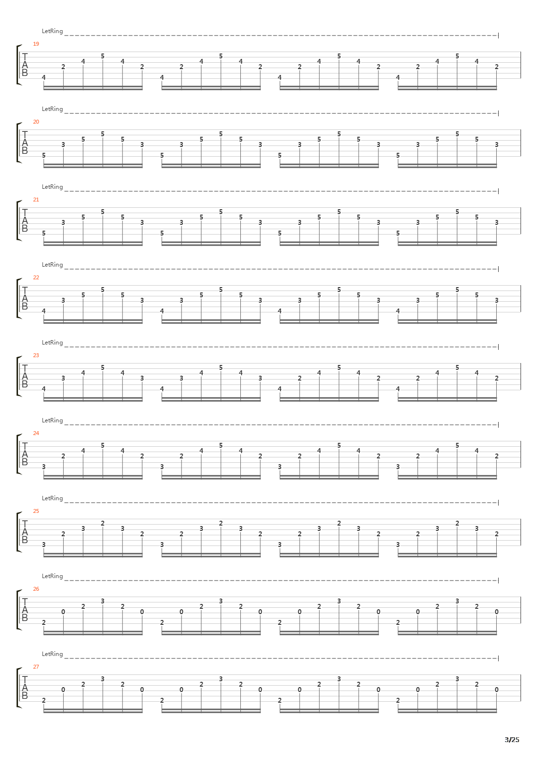 Preludio a minor 1983吉他谱