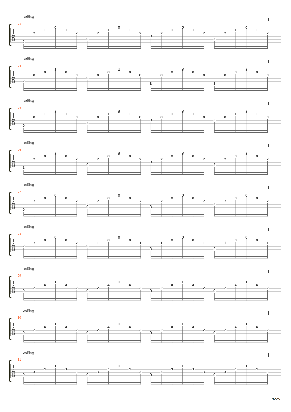 Preludio a minor 1983吉他谱