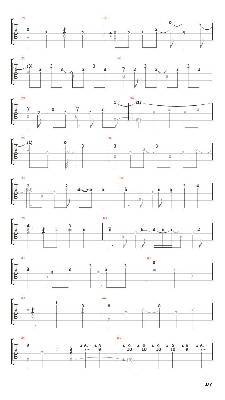 Samba Em Preludio 2000吉他谱