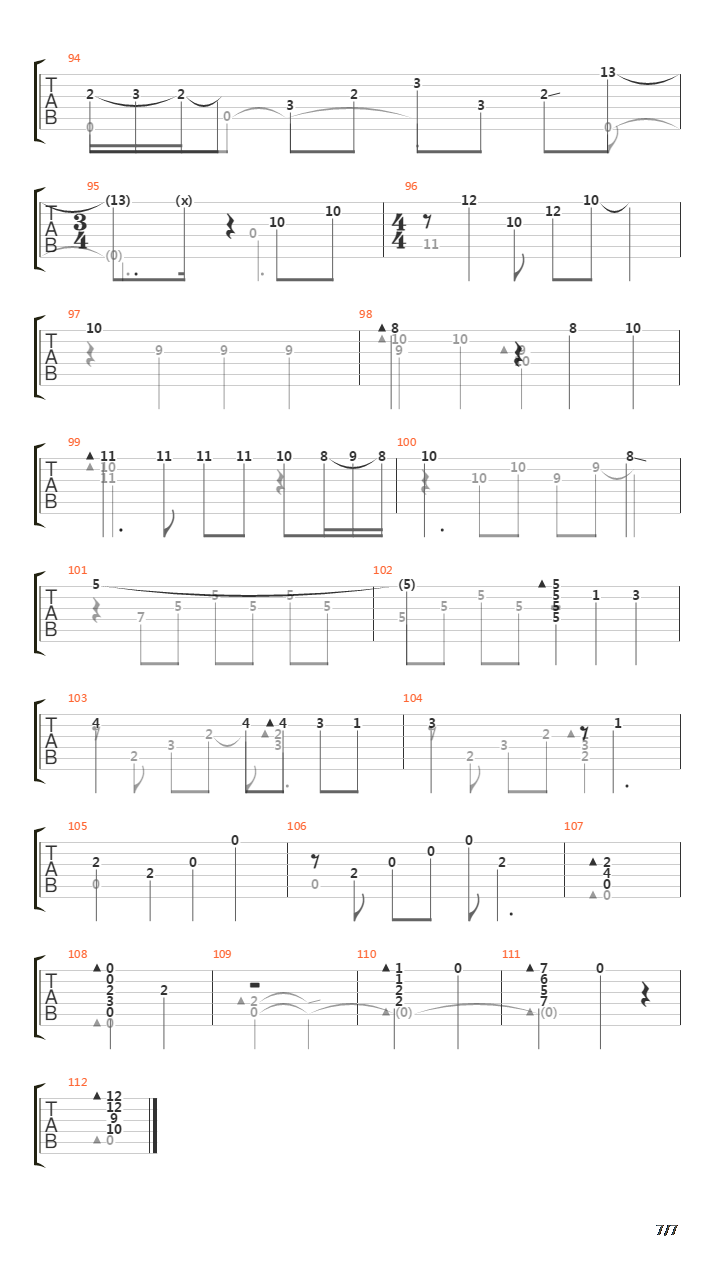 Samba Em Preludio 2000吉他谱