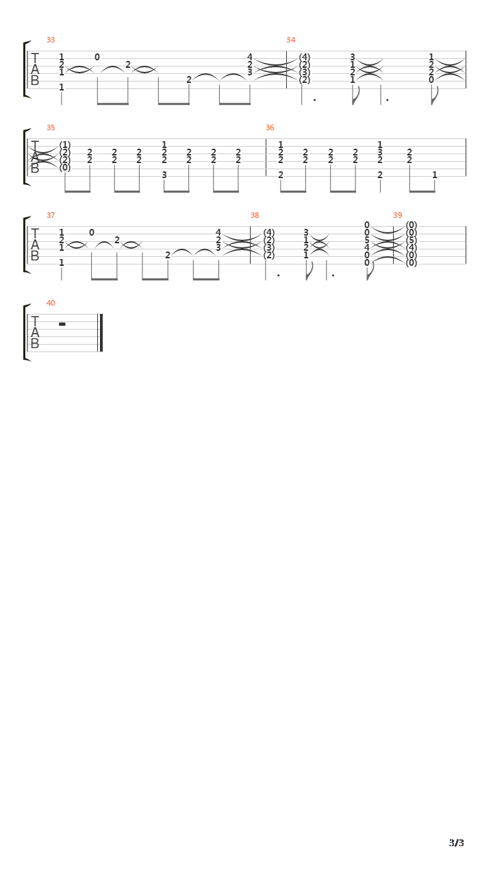 Samba Triste吉他谱