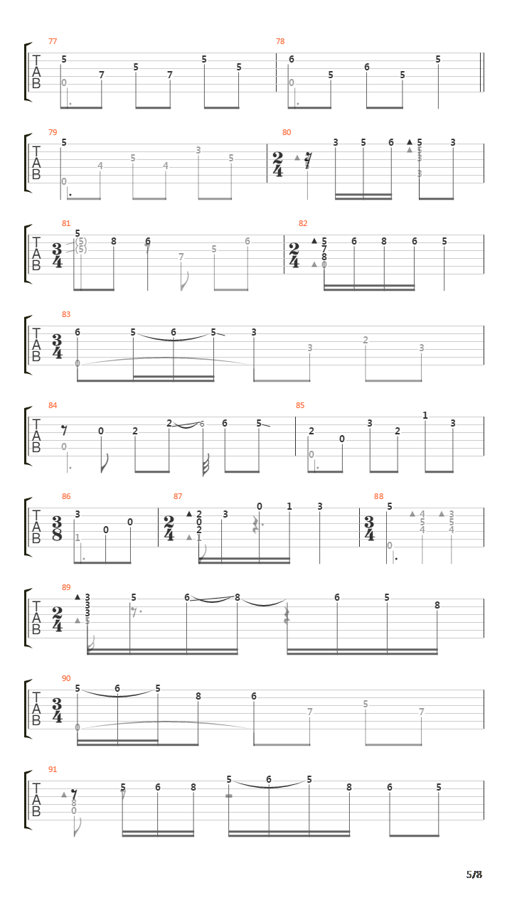 Serenata Do Adeus吉他谱