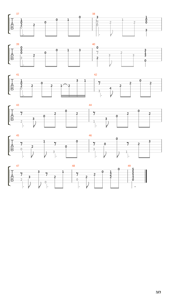 Valsa Sem Nome吉他谱