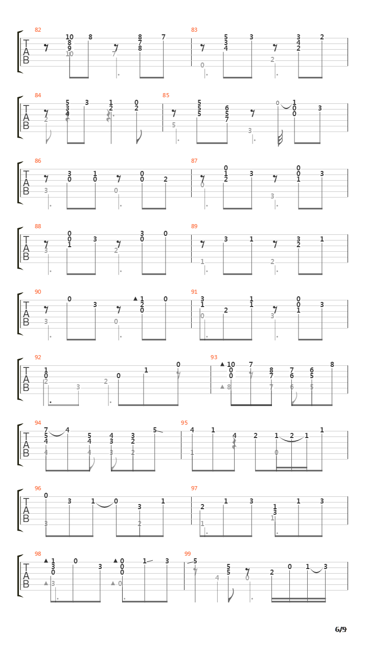 Waltzing吉他谱