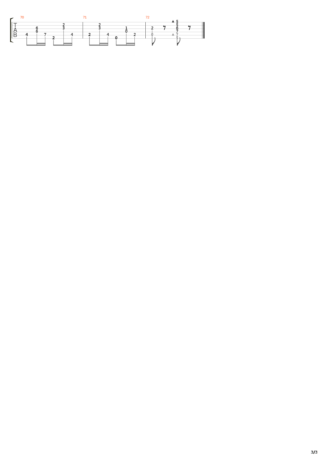 Maxixe吉他谱