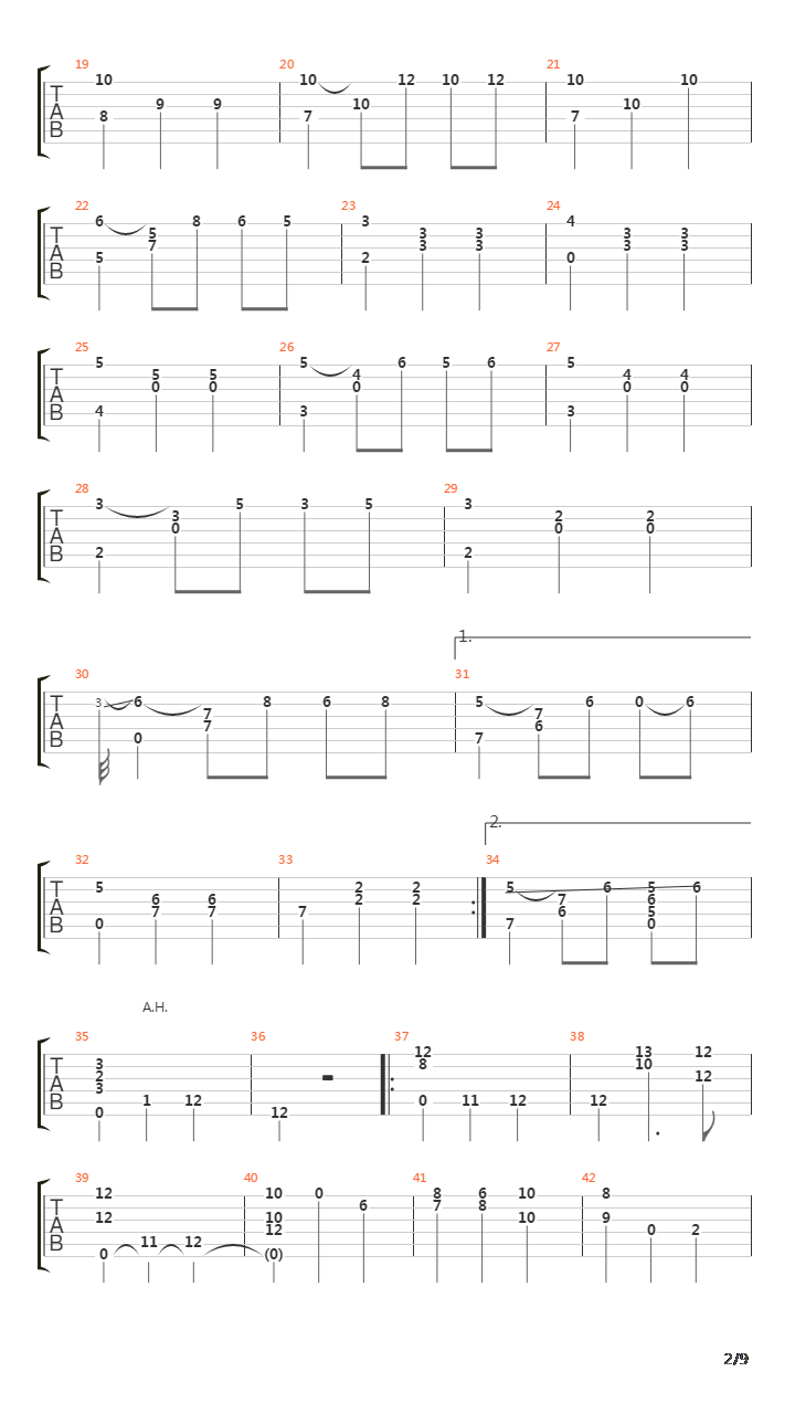 Opus 8 No 3 (Waltz)吉他谱
