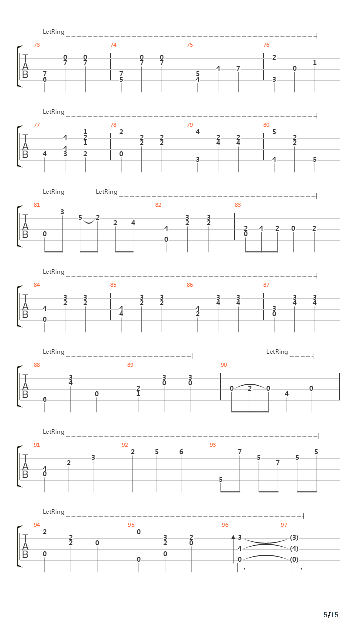 Opus 8 No 4 (Waltz)吉他谱