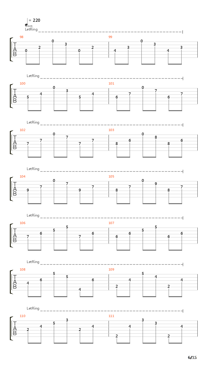 Opus 8 No 4 (Waltz)吉他谱