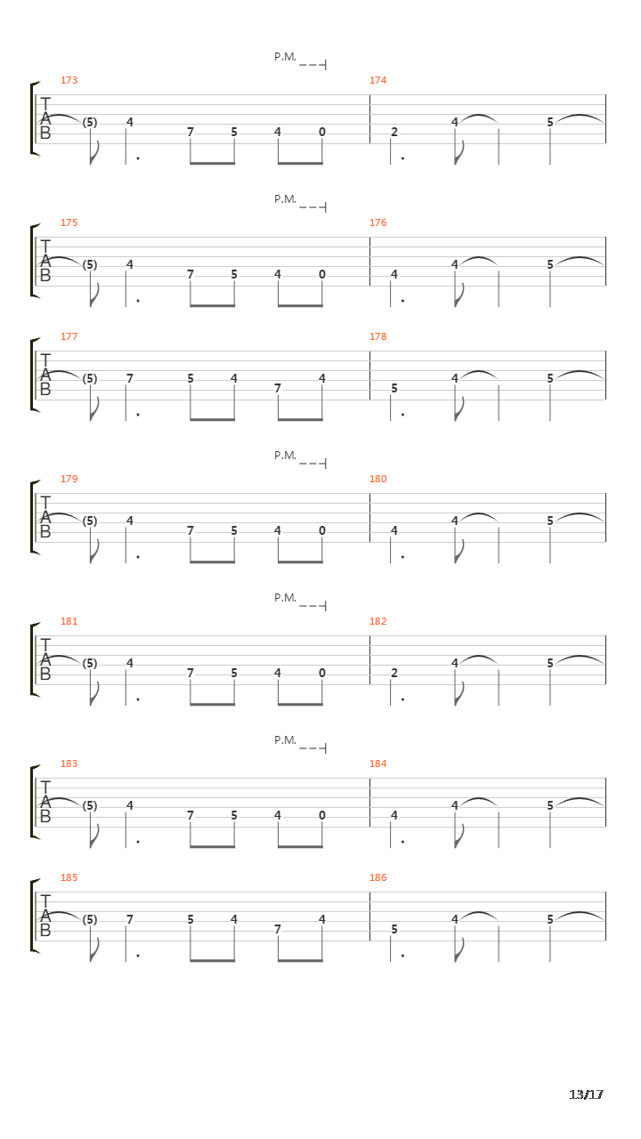 Fade To Black吉他谱