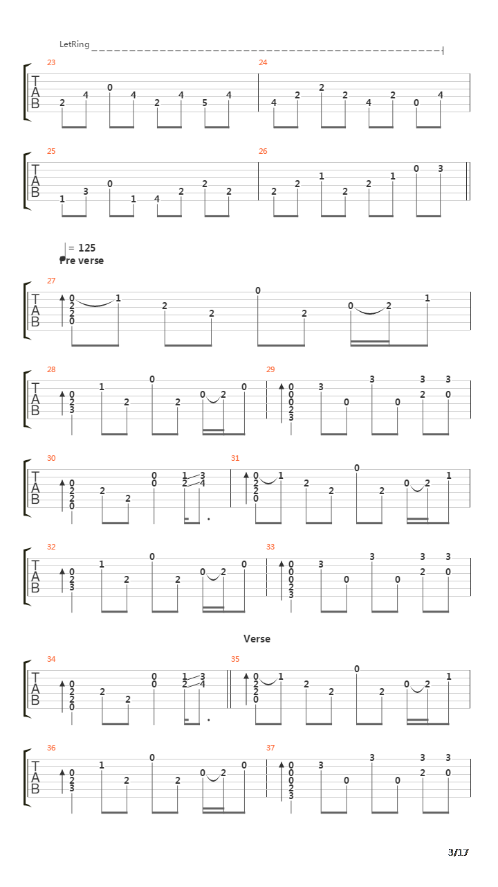 Fade To Black吉他谱