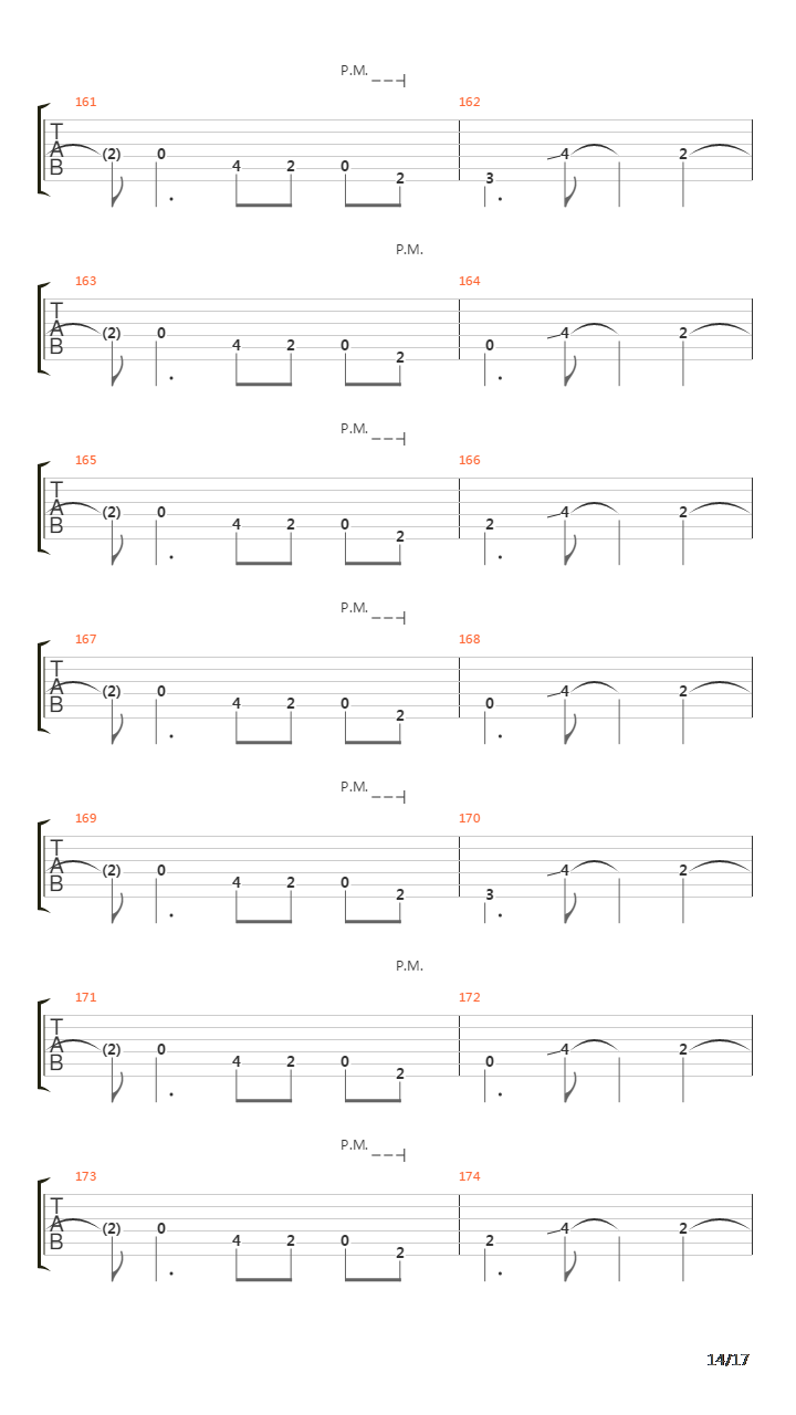 Fade To Black吉他谱