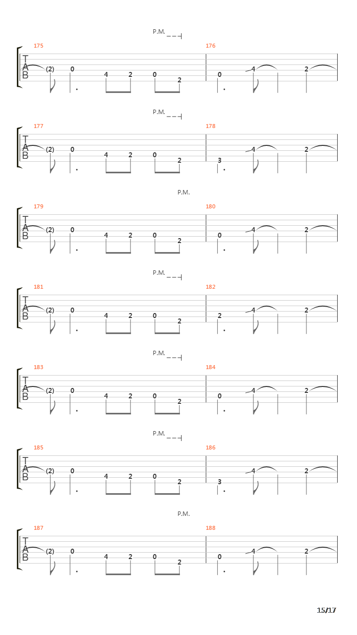 Fade To Black吉他谱