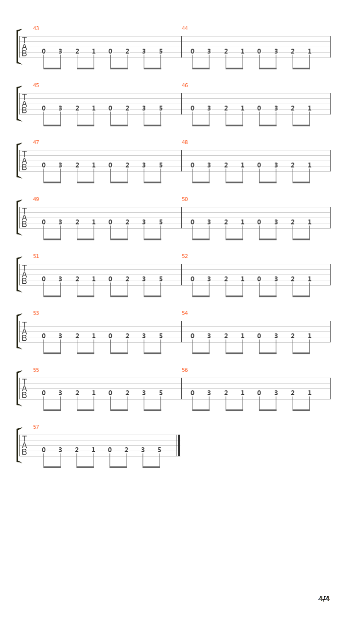 For Whom The Bell Tolls吉他谱