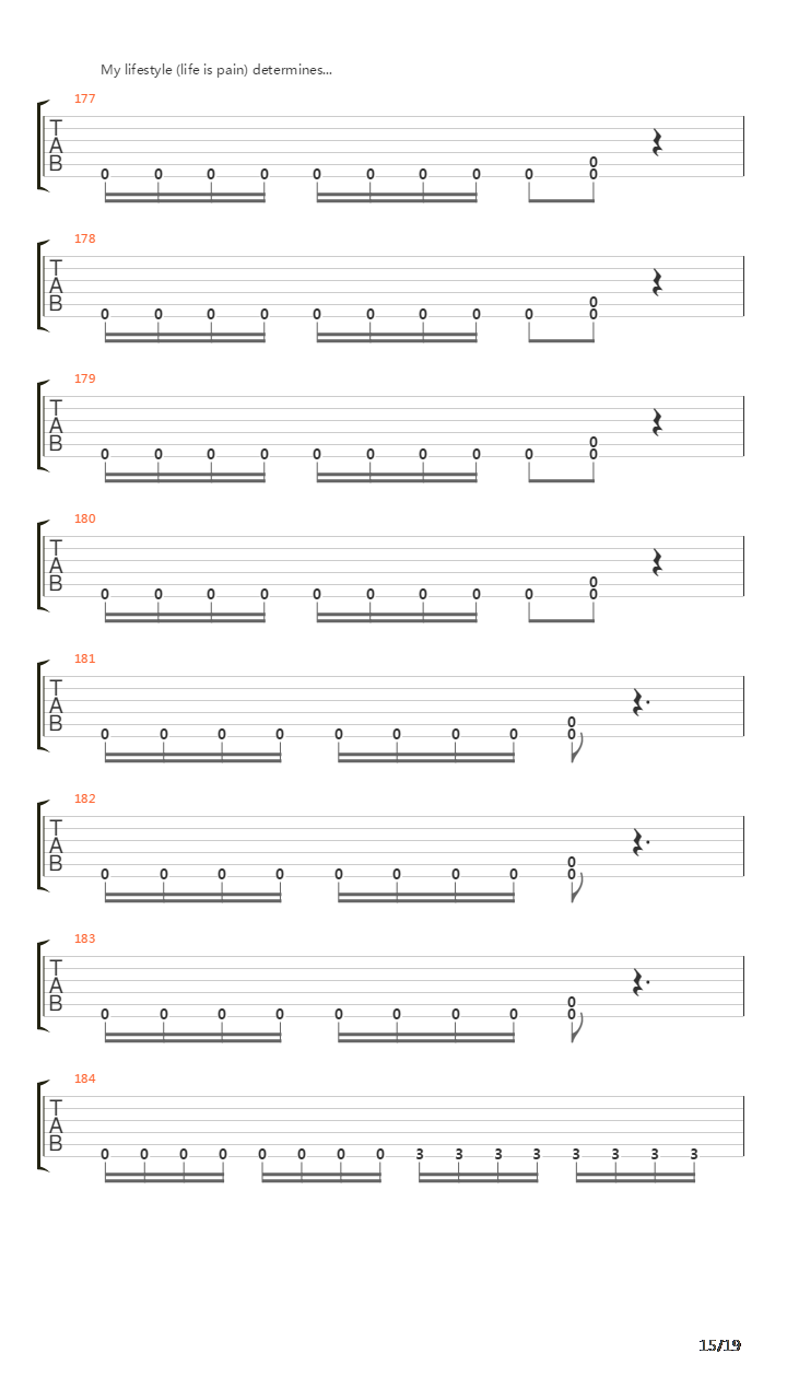 Frantic吉他谱