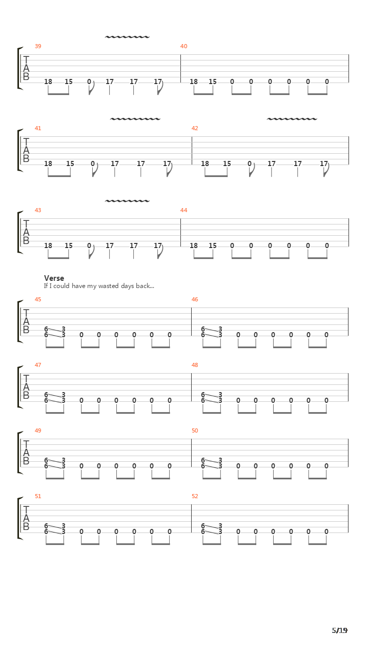 Frantic吉他谱