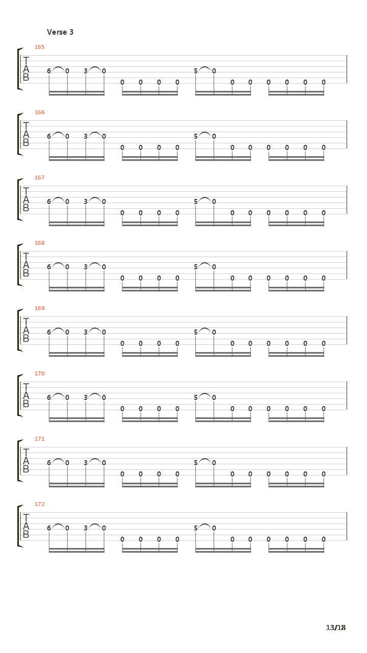 Frantic吉他谱