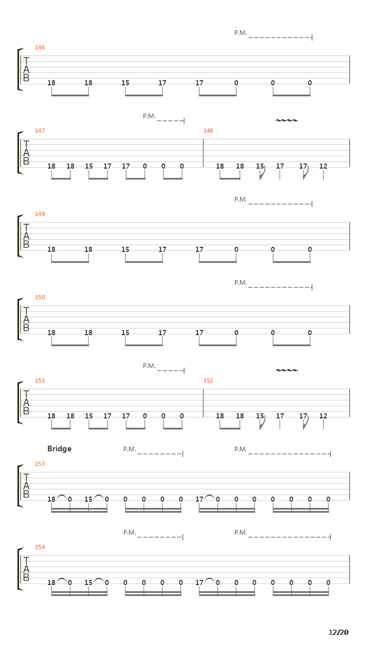 Frantic吉他谱