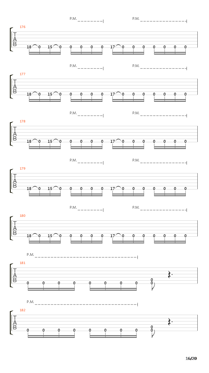 Frantic吉他谱