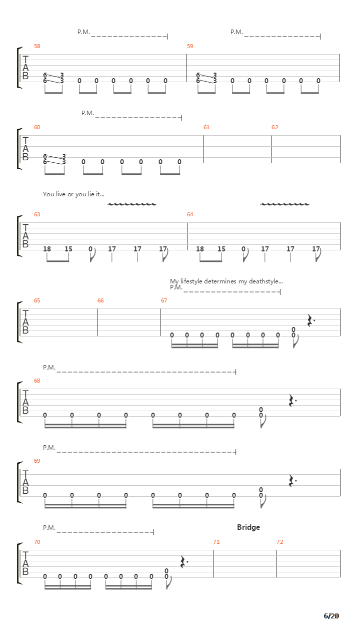 Frantic吉他谱