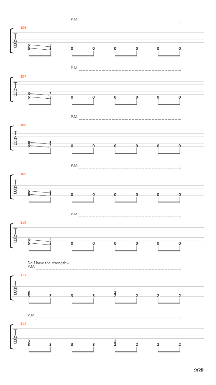 Frantic吉他谱