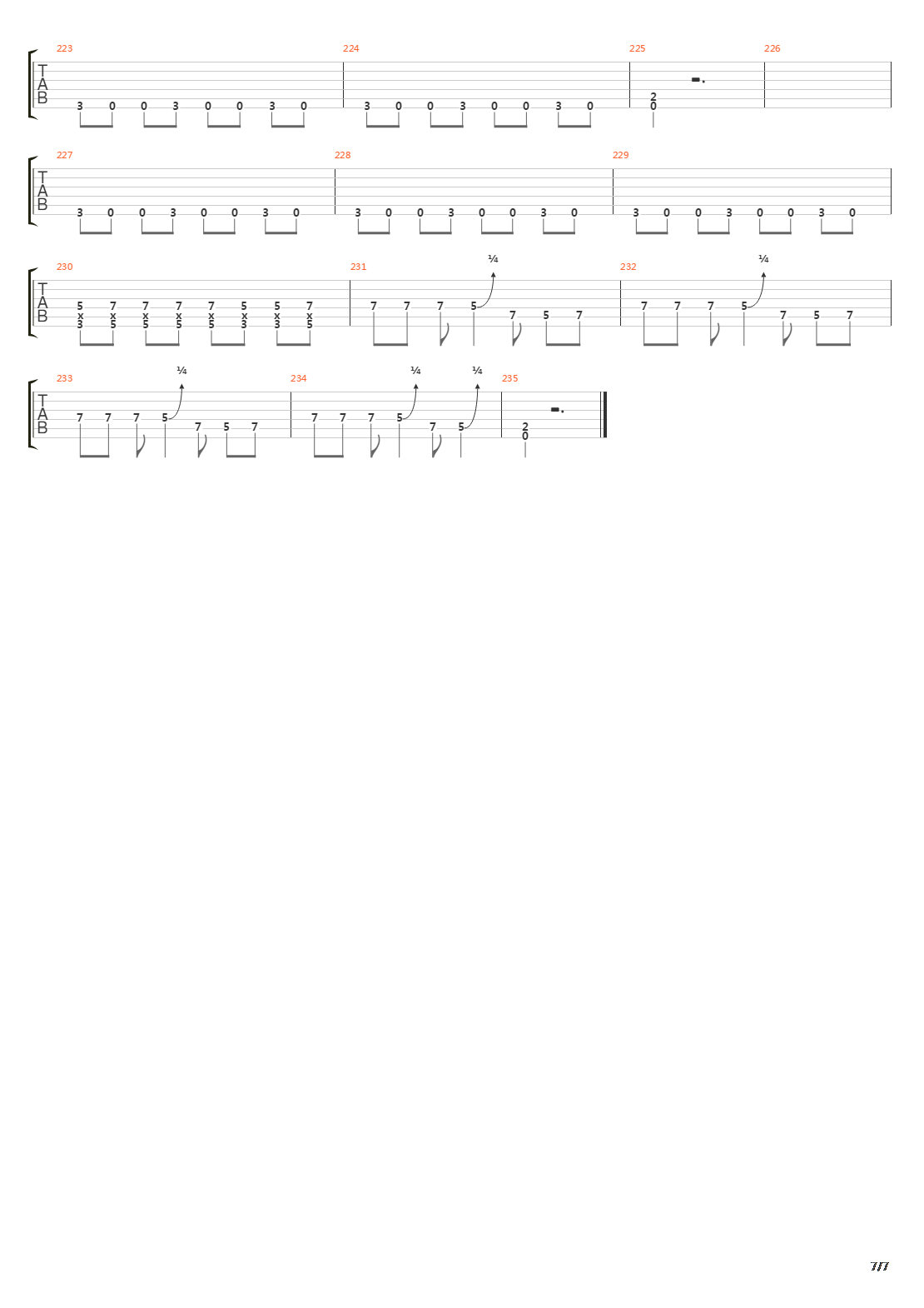 Fuel吉他谱