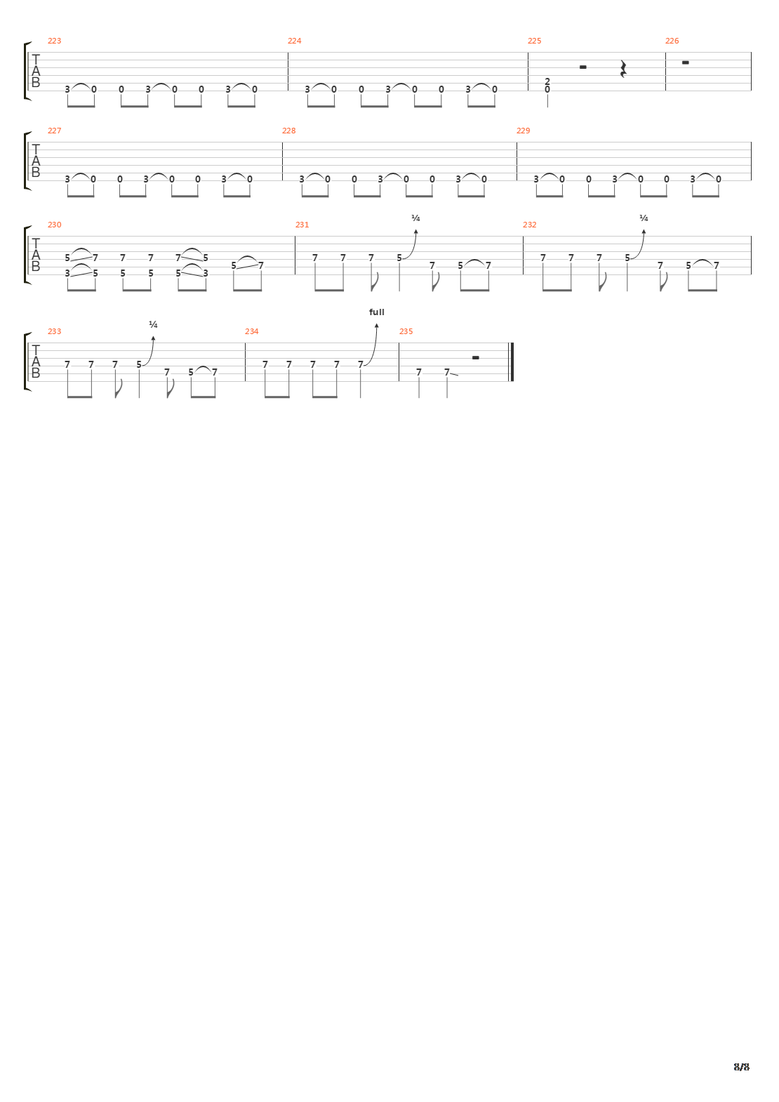 Fuel吉他谱